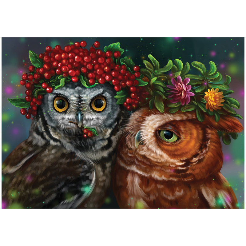 Пазл  1000 эл. ТРИ СОВЫ Совы